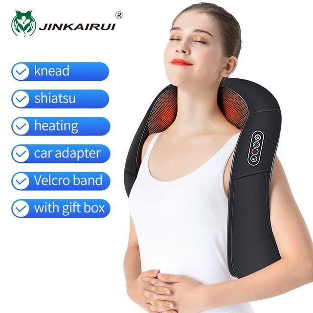 Massage Shawl, Shiatsu Back Neck And Shoulder Massager